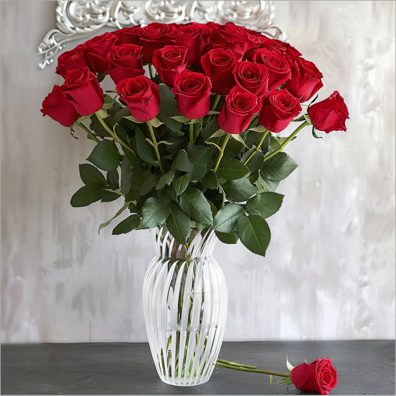 What is the price of Loughor Valentine's Day pink roses
